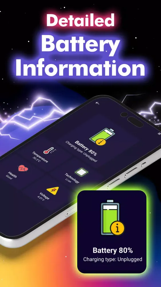 Charging Battery Animation Screenshots