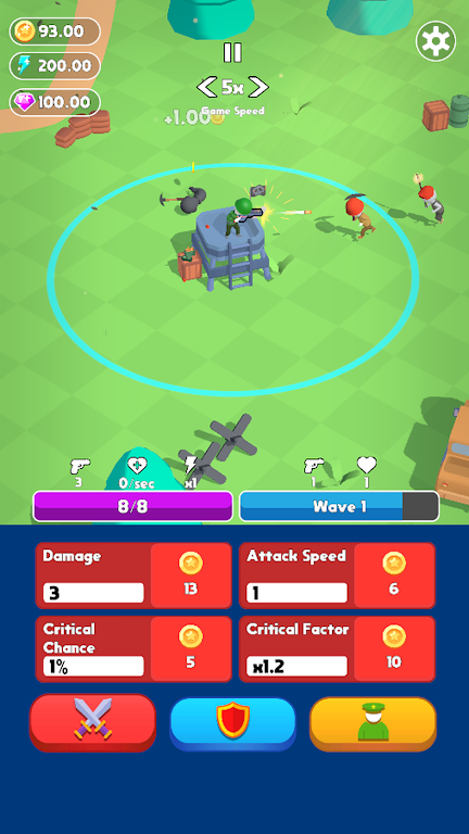 Tower Hero Idle: Army Rush 3D-screenshot-1