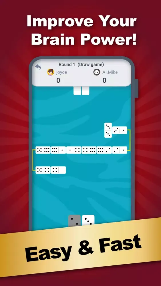 Tangkapan skrin Dominoes Online Super