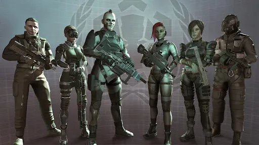 Tangkapan layar Battle Forces: shooting game