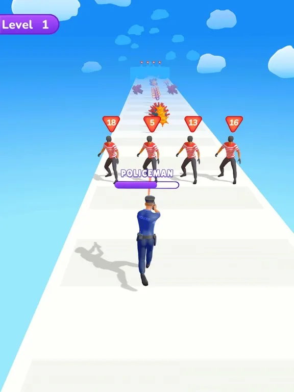Battle With Criminal iPad  Screenshots