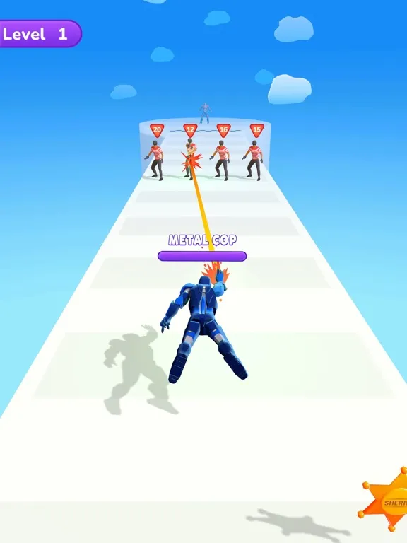 Battle With Criminal iPad  Screenshots