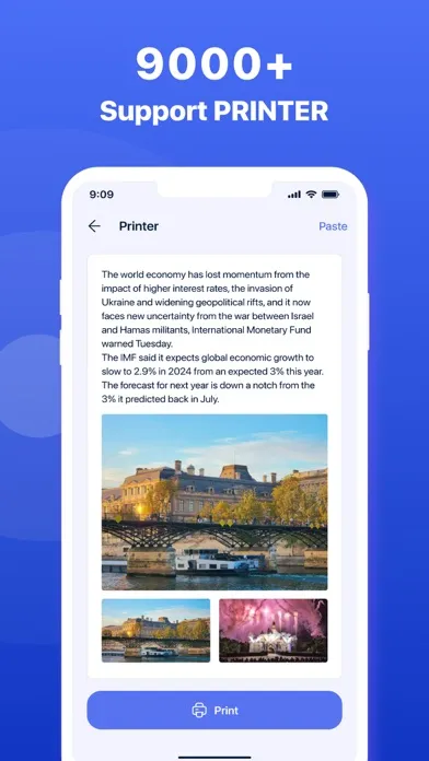 Ảnh chụp màn hình của Smart Printer App -Print, Scan