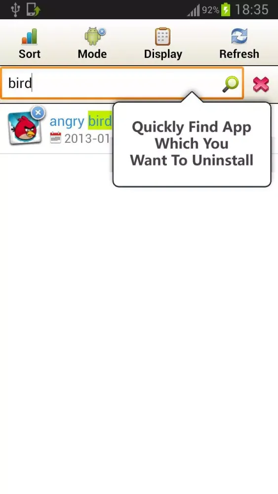 Screenshot di Perfect Uninstaller