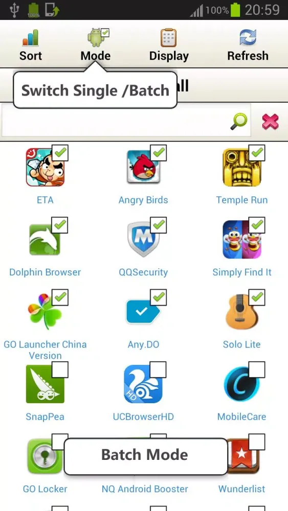 Screenshot di Perfect Uninstaller