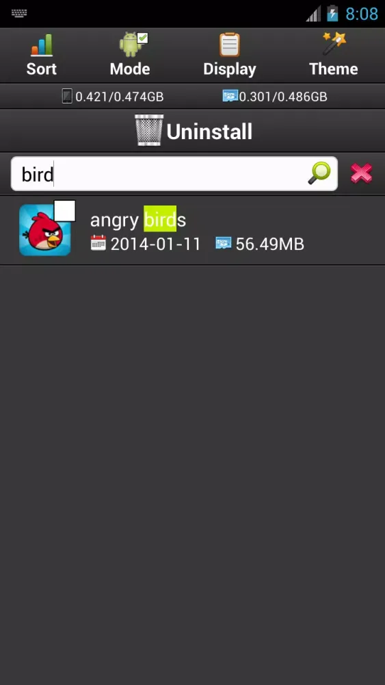 Screenshot di Perfect Uninstaller