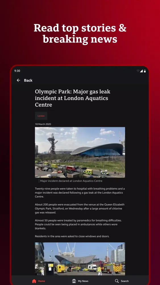 BBC News Screenshots