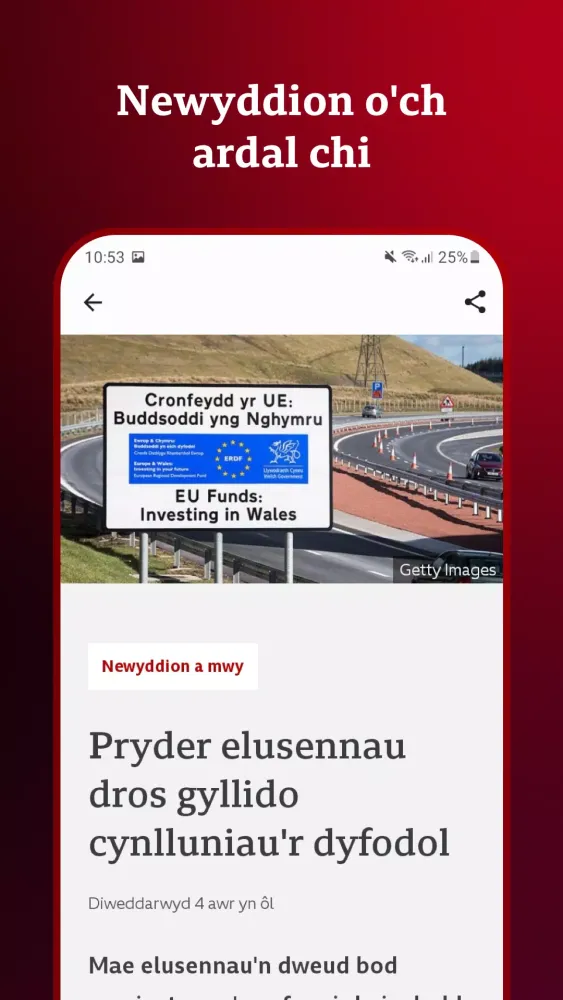 BBC Cymru Fyw Ekran Görüntüleri