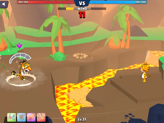 Capturas de pantalla de 2 Player Games: Bow Fighting iPad 