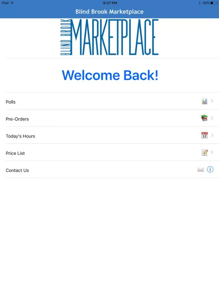 Blind Brook Marketplace iPad  سکرین شاٹس