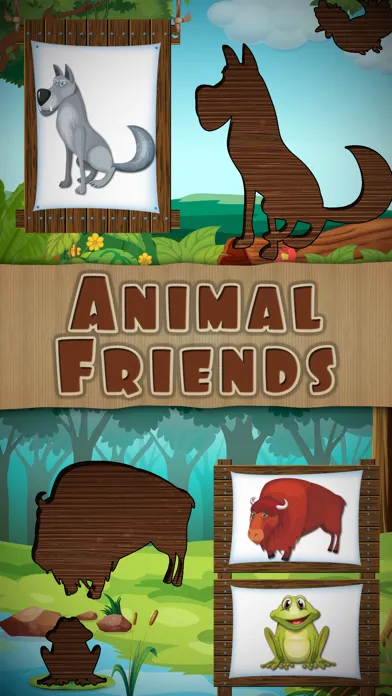 Capturas de pantalla de Animal Puzzles Games: Kids & Toddlers free puzzle