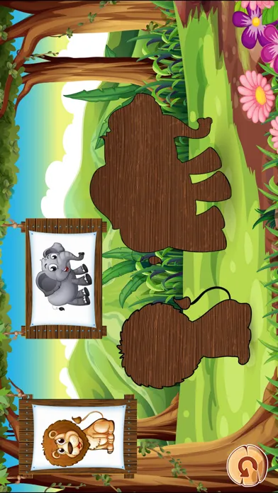 Capturas de pantalla de Animal Puzzles Games: Kids & Toddlers free puzzle
