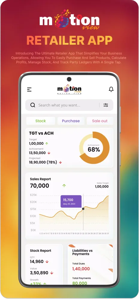 ภาพหน้าจอของ Retailer - Motion View