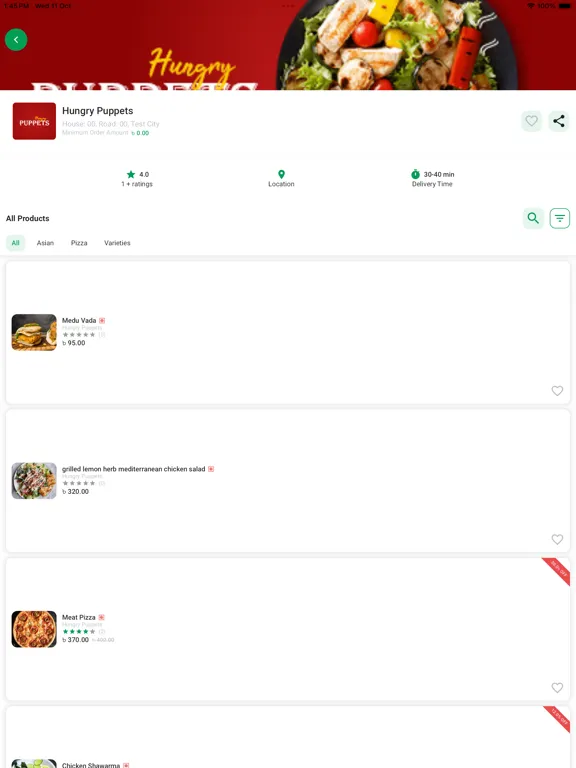 Shoppylance iPad  Ekran Görüntüleri
