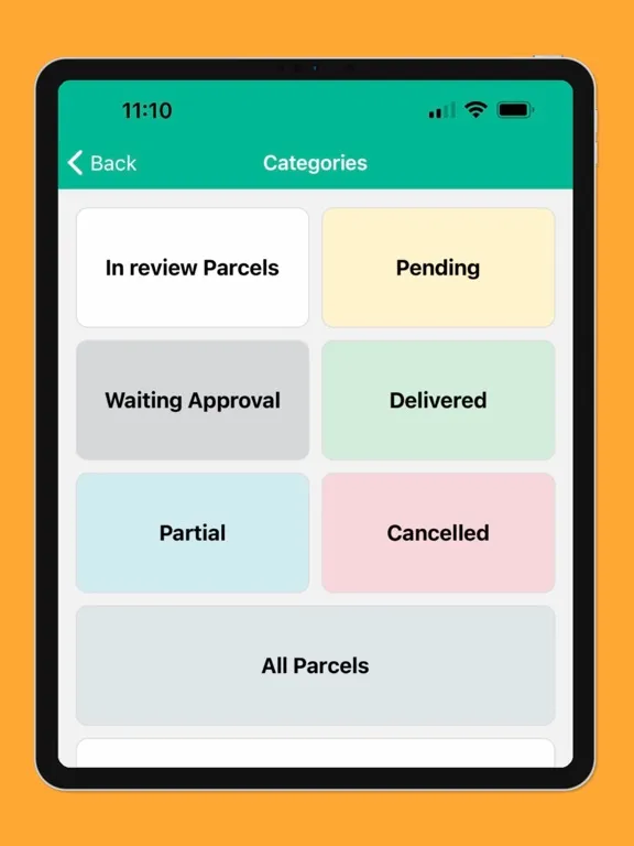 Steadfast Courier iPad  Ekran Görüntüleri