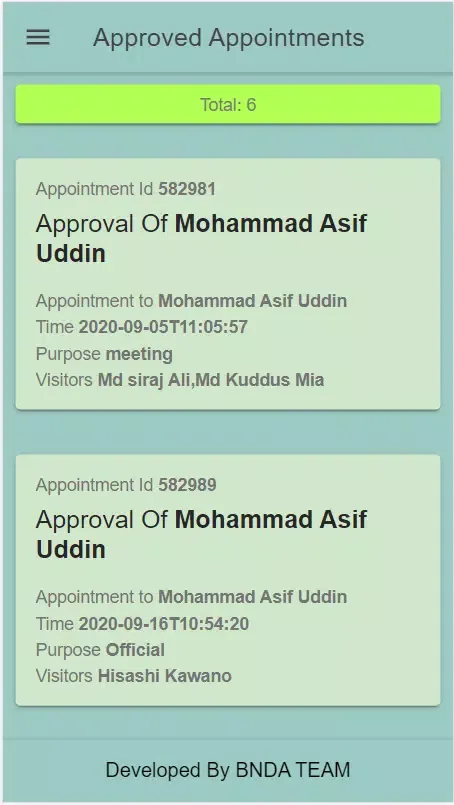 ICT Tower e-Pass Screenshots