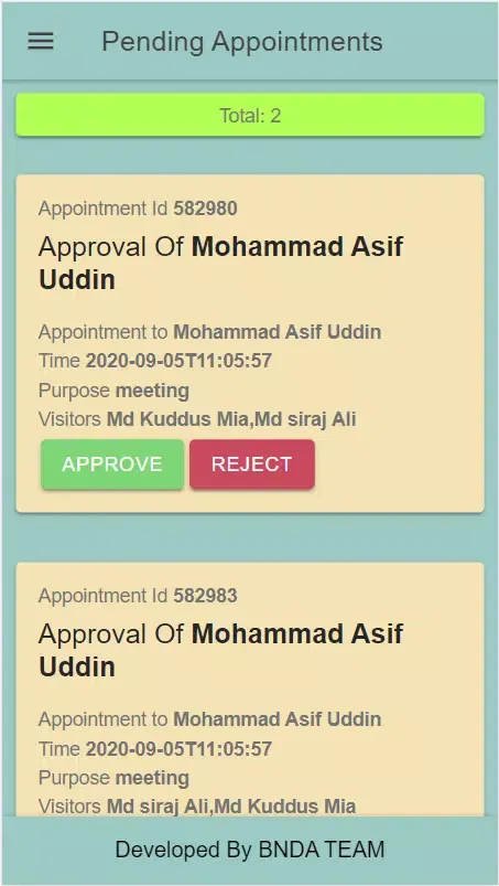 ICT Tower e-Pass Screenshots