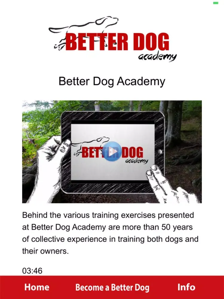 Better Dog Academy iPad  سکرین شاٹس