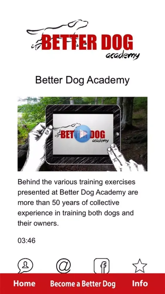 Better Dog Academy سکرین شاٹس