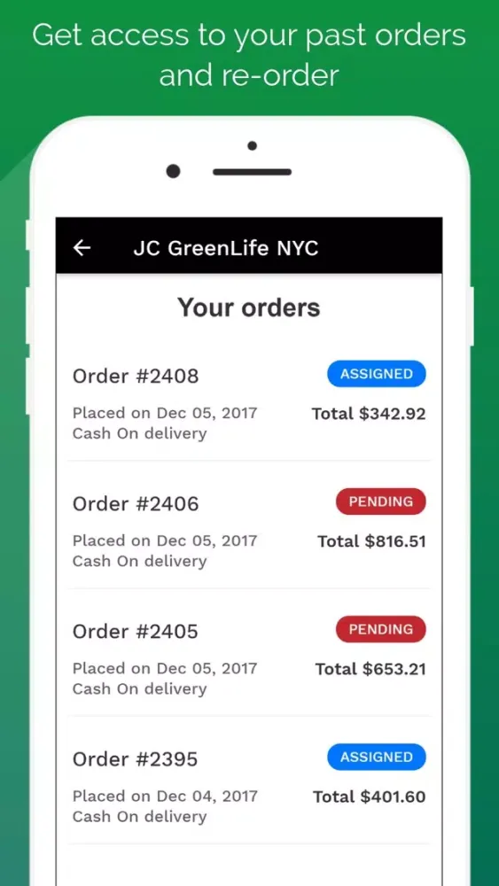 JC GreenLife App To Go স্ক্রিনশট