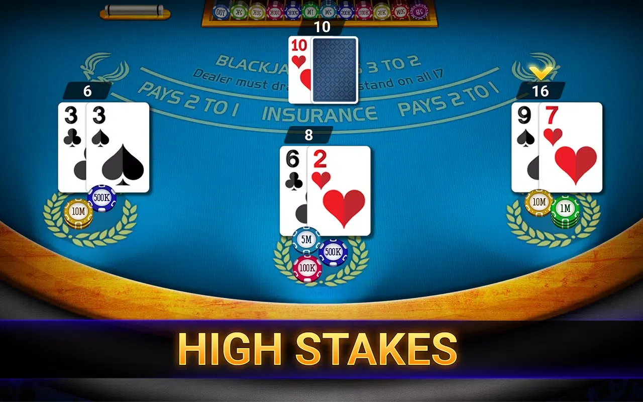 Blackjack 21: online casino Screenshots