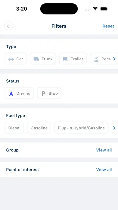 IoTrack Mobile DZ 스크린샷