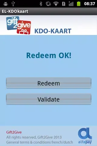 KDOKaart Merchant Screenshots