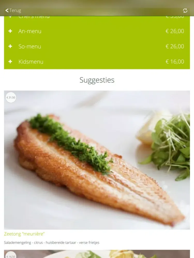 Anso Bistro & Resto iPad  Screenshots