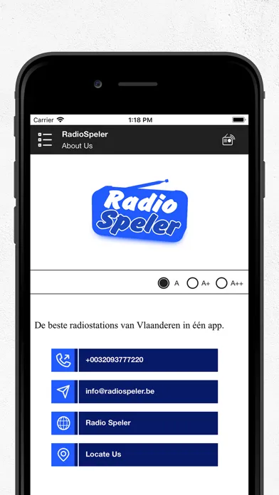 RadioSpeler.be應用截圖