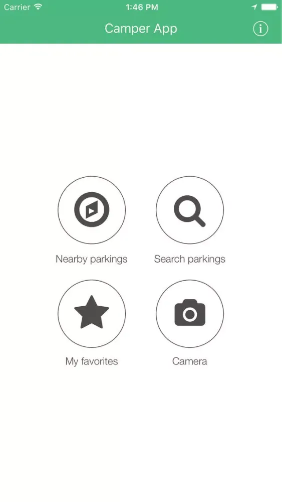 Captures d'écran de Camperapp