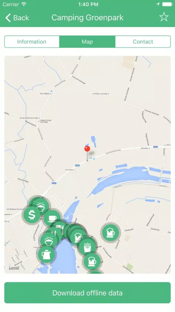 Captures d'écran de Camperapp