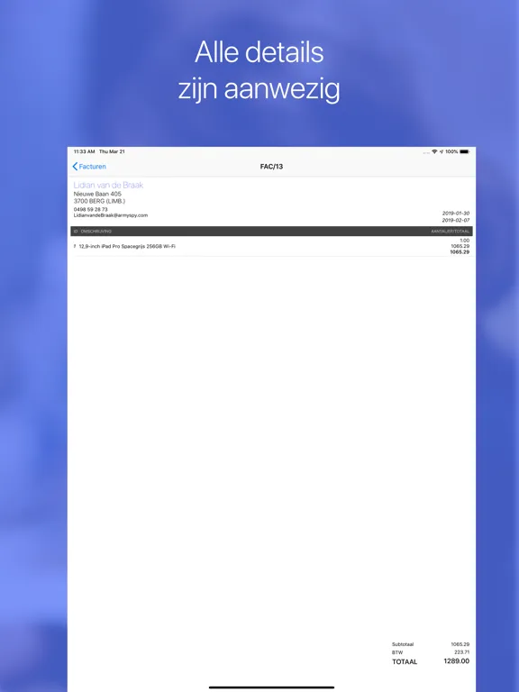 Capturas de tela do Wicks iPad 