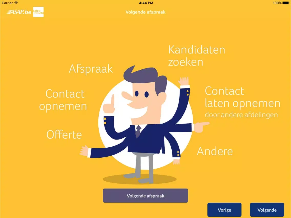Zrzuty ekranu ASAP Sales App iPad 
