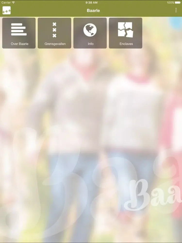 ภาพหน้าจอของ Baarle City Guide iPad 
