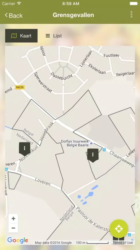 ภาพหน้าจอของ Baarle City Guide