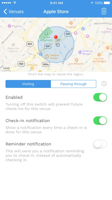 Chekky - Automate your check-ins on Foursquare / Swarm應用截圖