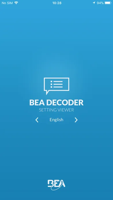 Tangkapan skrin BEA Decoder