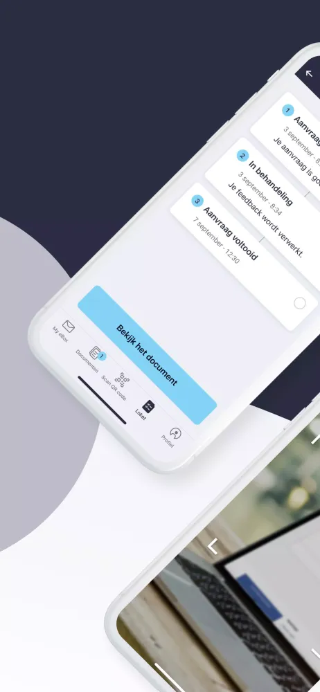 MyGov.be Screenshots