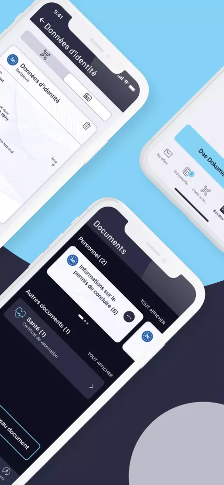 MyGov.be Screenshots