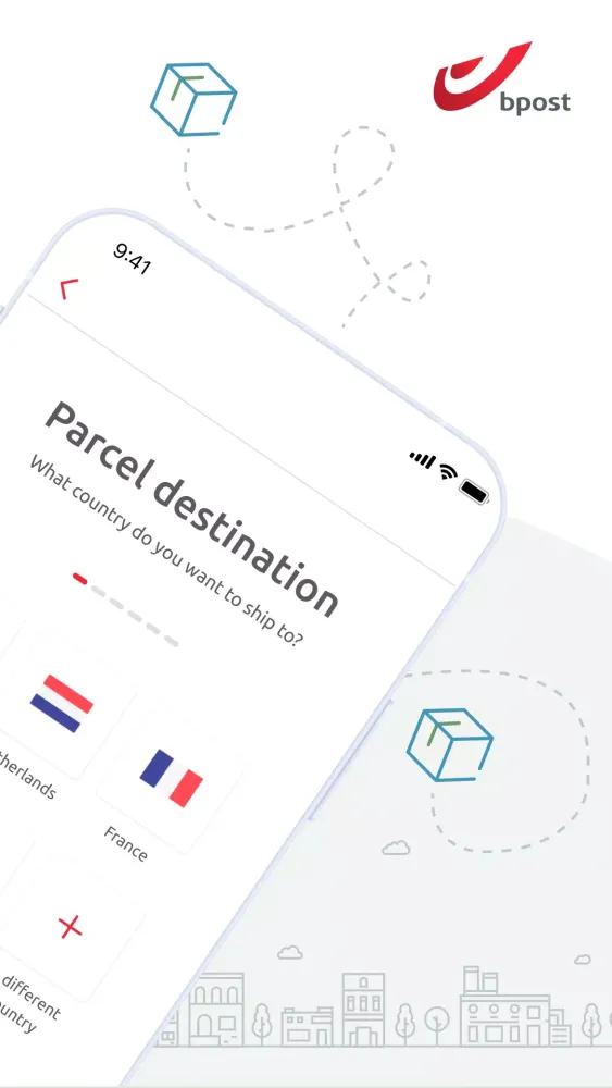 My bpost Screenshots