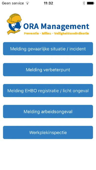 Ảnh chụp màn hình của Ora management