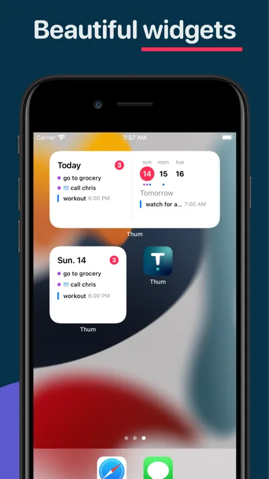 Скриншоты Thum - Calendar and To-Do