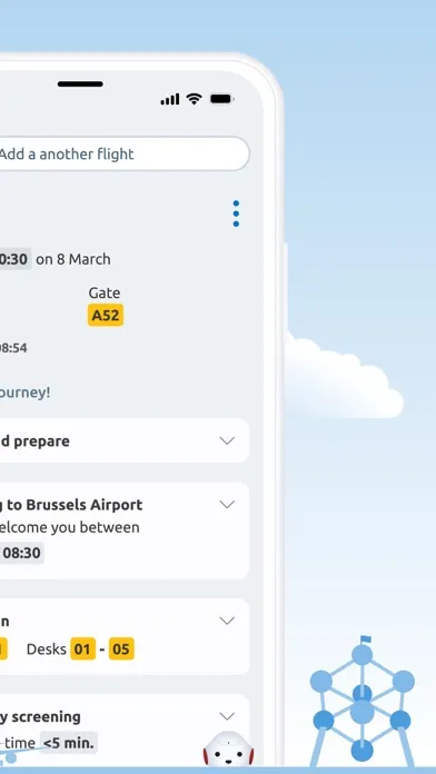 Brussels Airport 스크린샷
