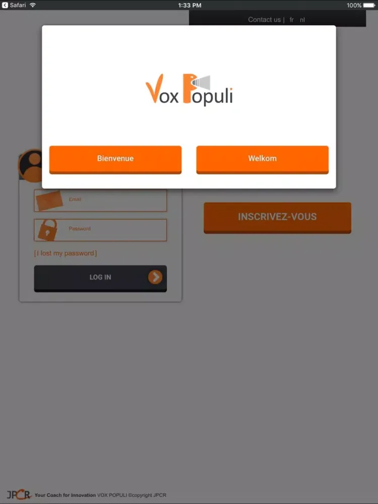 Captures d'écran de Vox-Populi iPad 