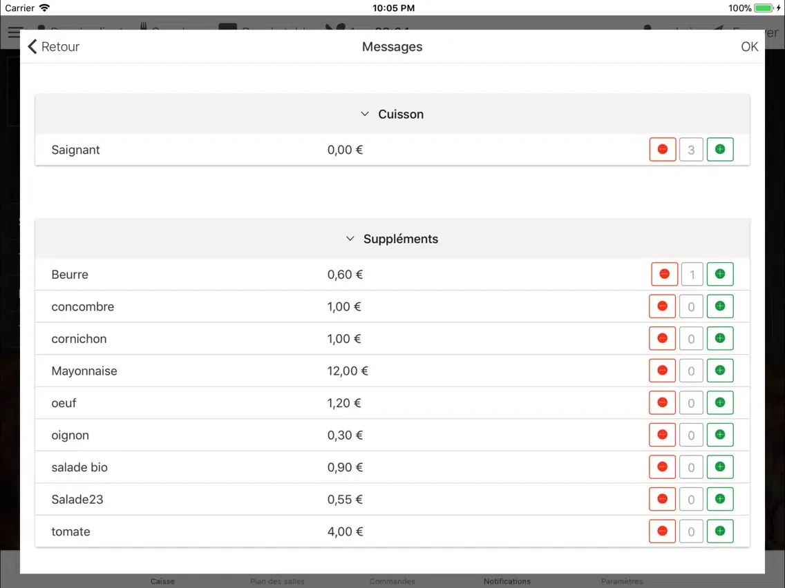 Zrzuty ekranu Papyrus POS iPad 