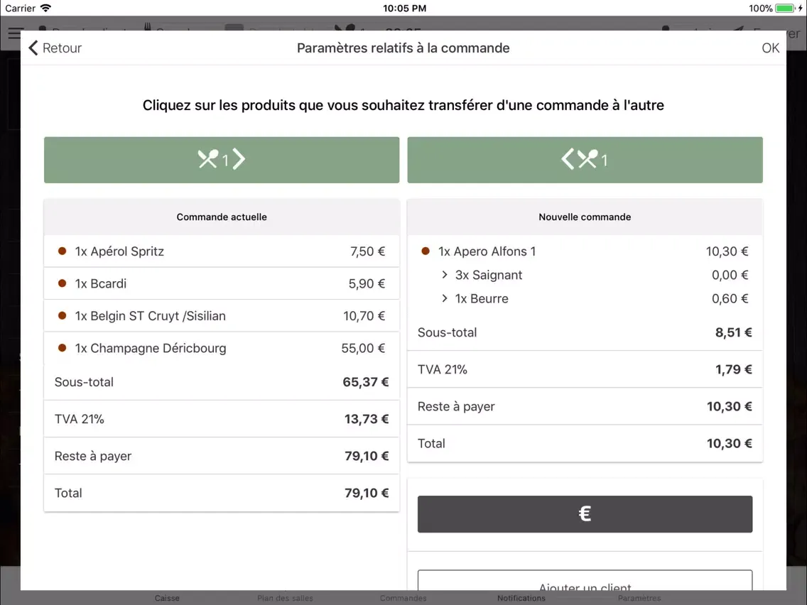 Zrzuty ekranu Papyrus POS iPad 
