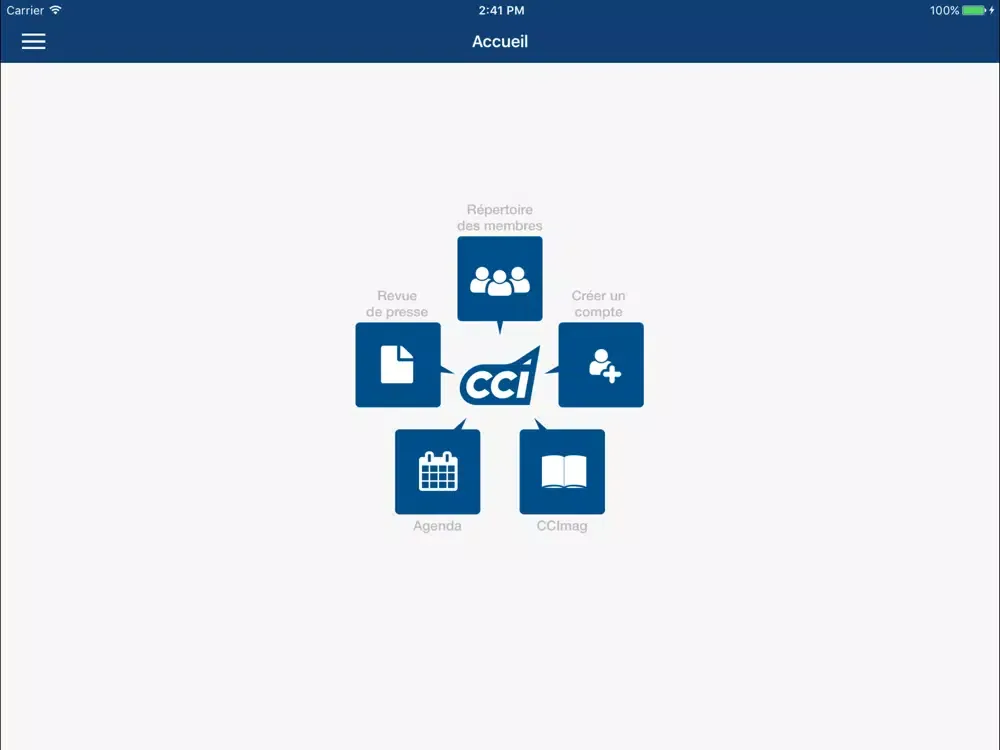 CCI iPad  Ekran Görüntüleri