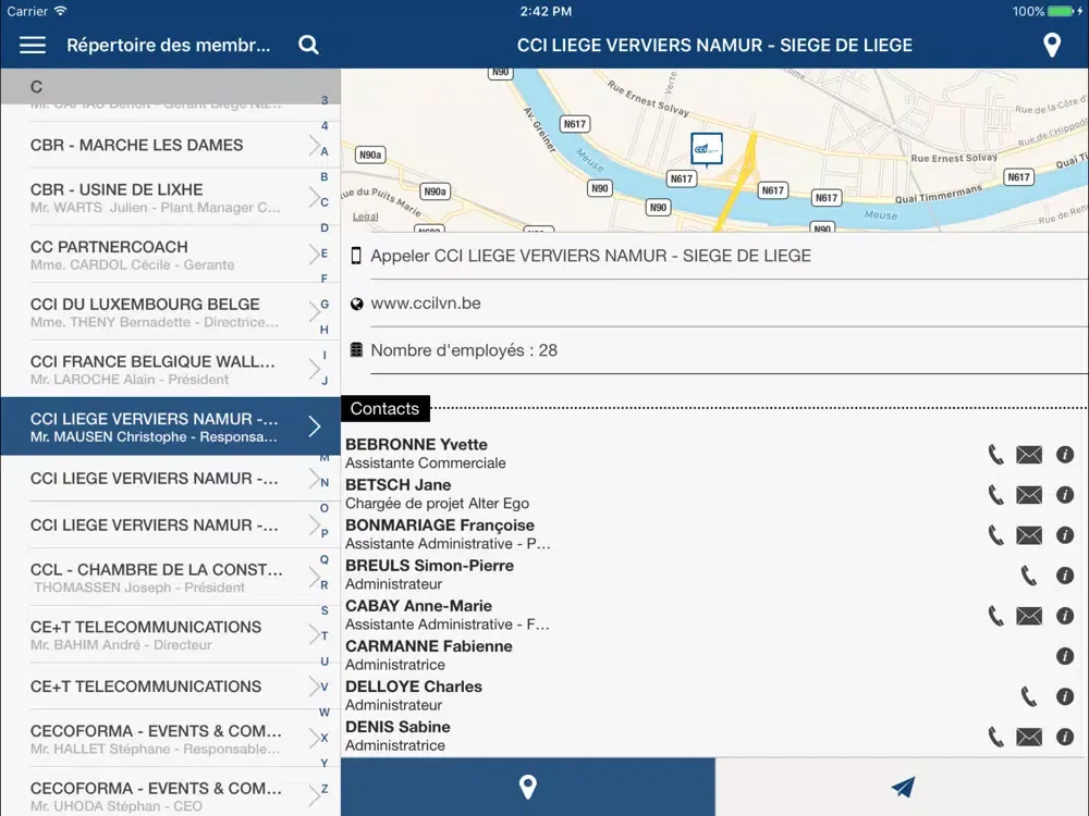 CCI iPad  Ekran Görüntüleri