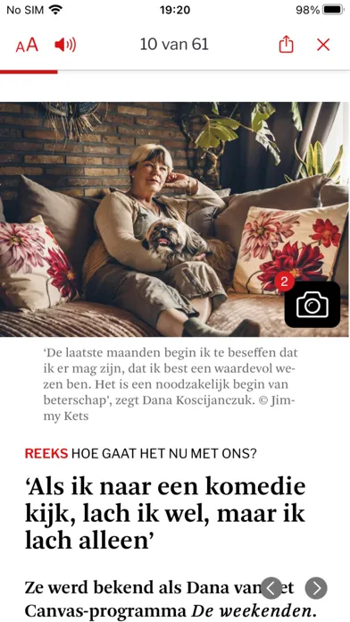 Screenshot di DS Krant