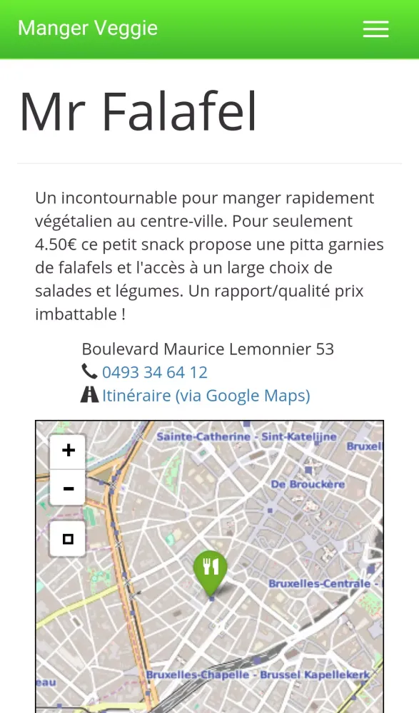 Capturas de pantalla de Manger Veggie